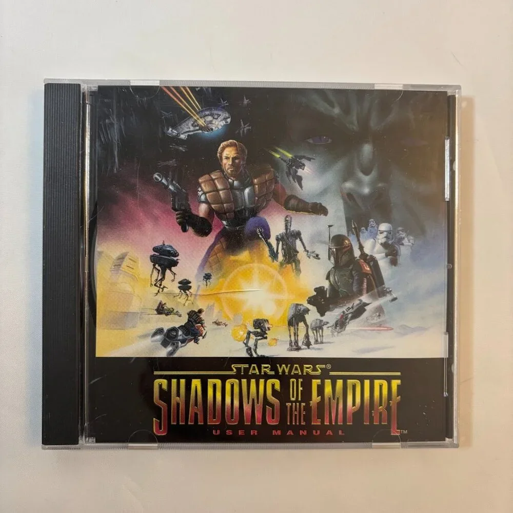 Lot of 4 Star Wars PC Games Vintage 90s
